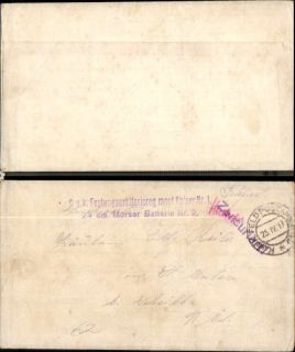 147924,K. K. Feldpost Bosnien 76 Typ 2 Festungsartillerie Reg. Kaiser