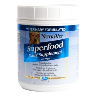 Nutri Vet Superfood Daily Supplement Powder for Dogs   Sale   Dog