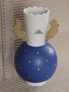 Goebel ERGO Vase echt vergoldet Top Zustand