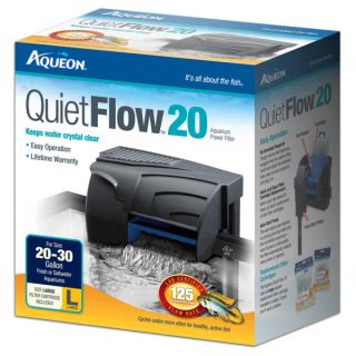 Aqueon Quiet Flow 20 Aquarium Power Filters   Sale   Fish