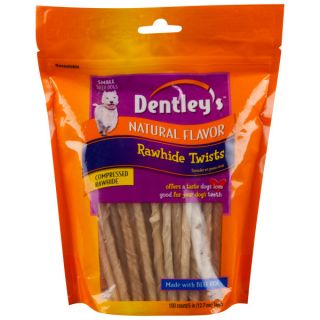 Dentley's Compressed Rawhide Twists   Sale   Dog