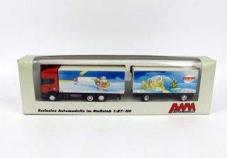 AWM Scania R 580 Hängerzug Meyer Logistik, NEU+OVP #05/14