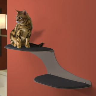 The Refined Feline Cat Clouds Cat Shelf ™ Titanium   Cat   Boutique