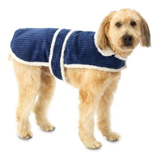 PetRageous Designs Cordova Dog Coat   Navy