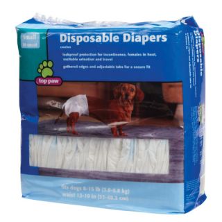 Top Paw Disposable Diapers   30 pk