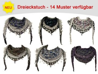 Dreieckstuch Schultertuch Trachtenstyle 3 lagig