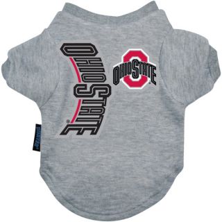Ohio State Buckeyes Logo Pet T Shirt    Clothing & Accessories   Dog