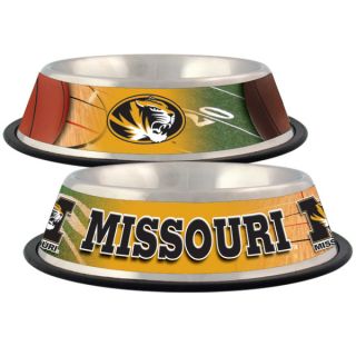 Missouri Tigers Stainless Steel Pet Bowl   Team Shop   Dog