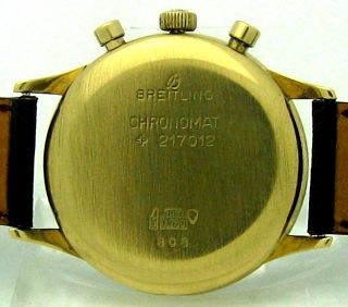 BREITLING 808 CHRONOMSKORNLÜNETTE 18 KT GELBGOLD