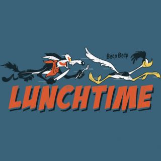 Logoshirt Looney Tunes Lunchtime Road Runner T Shirt
