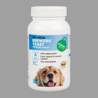 GNC Mega Brewer's Yeast for Dogs   Sale   Dog