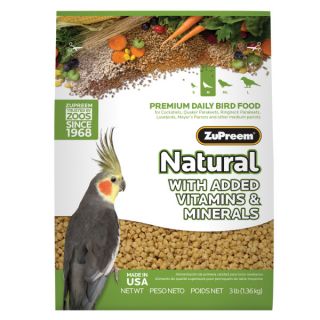 ZuPreem AvianMaintenance Natural Diet for Cockatiels
