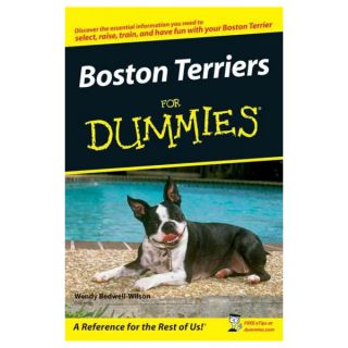 Boston Terriers for Dummies   Books   Books  & Videos