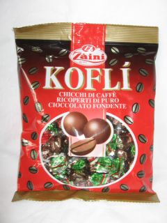 Zàini Kofli Schokoladenpralinen mit Kaffeebohnen 1 kg. Italienische