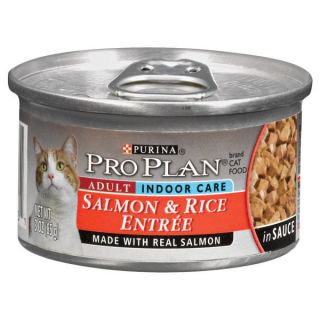 Pro Plan Indoor Care Salmon & Rice Adult Canned Cat Food   Sale   Cat