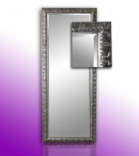 Moderner Wandspiegel SAHYR 150x60cm Spiegel antik silber Shabby Chic