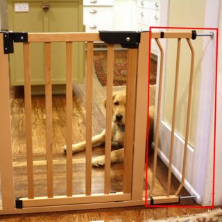 Cardinal Wood Autolock Pressure Gate 5" Extension   Gates & Exercise Pens   Dog