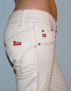 MISS SIXTY Jeans SNUFFLES Capri ♥SNUFFY♥ Weiss weiß 26