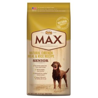 Nutro Max Chicken Meal & Rice Senior Dog Food   Dog