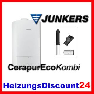 JUNKERS CERAPURE ECO GAS KOMBITHERME ZWB 28 3 E ABGAS