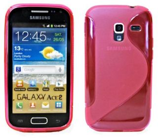 Gel Silikon Schutz hülle / Tasche / Etui für Samsung Galaxy Ace 2 GT