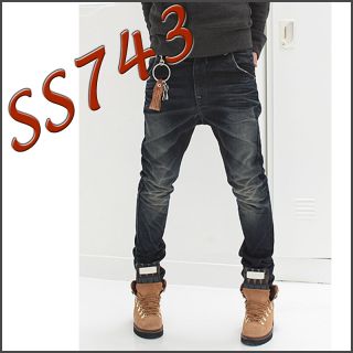 Men Two Pocket Baggy Jeans 28 30 32 It Item Denim SS743