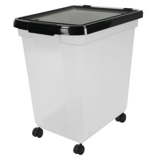 Iris Nesting Airtight Food Storage Container    65 Qt   airtight seals keep out moisture, humidity & pests, "positive snap" latches, 4 free wheeling casters