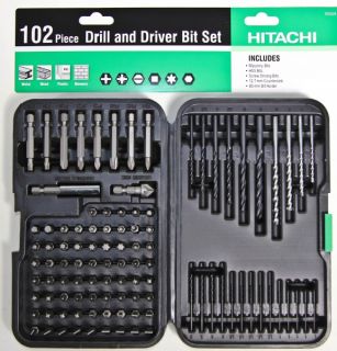 Hitachi 102 tlg. Bohr  und Schrauber Bit Set