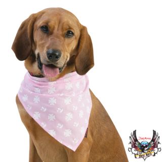 Bret Michaels Pets Rock™ Dog Bandana   Pink   Dog