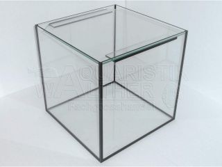 Aquarium Würfel 30x30x30cm Glasbecken Glasstärke 4mm 27 Liter SOFORT