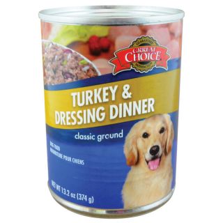 Grreat Choice Turkey and Dressing Canned Dog Food   Sale   Dog
