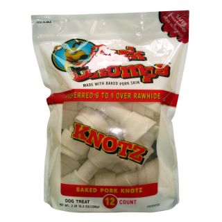 Pork Chomps™ Pork Skin Baked Knotz   Pork Hide    Rawhide & Chews