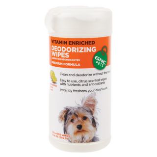 GNC PETS Vitamin Enriched Deodorizing Wipes   Sale   Dog