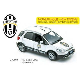 FIAT SEDICI 2009 WEISS JUVENTUS TURIN 1/43 NOREV MODELL AUTO