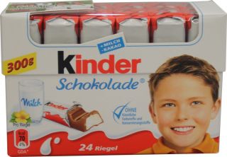 01EUR/1kg) Ferrero Kinder Schokolade 300g
