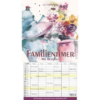Kalender 2013 Aquarell  Familienplaner mit Rezepten by Jutta Töpfer