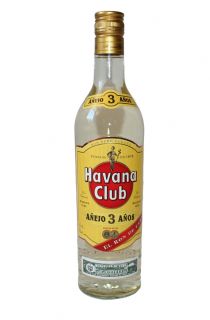 Havana Club ANEJO 3 ANOS Rum 40% 0,7Ltr. El Ron de Cuba