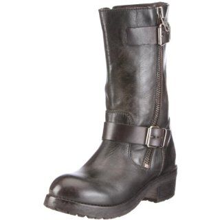 MOMA 35003 tronchetto con fibbie Damen Stiefel Schuhe