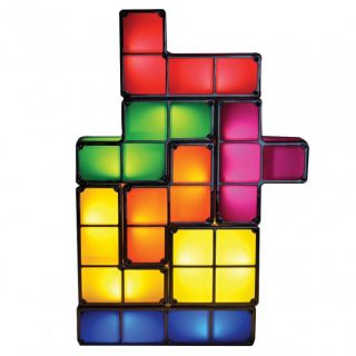 Tetris Lampe Licht Tetrissteine Tetrimino Stimmungslicht bunt