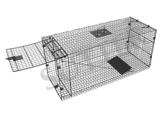 Tierfalle Drahtkastenfalle Lebendfalle 108x46x41cm