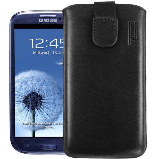 mumbi ECHT Ledertasche für Samsung Galaxy S3 i9300 