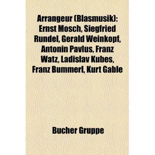 Arrangeur (Blasmusik) Ernst Mosch, Siegfried Rundel, Gerald Weinkopf