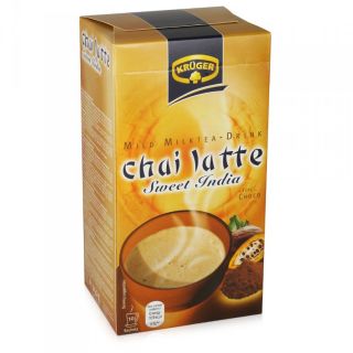 56 EUR/kg) Krüger Chai Latte Sweet India   Choco 10x25g