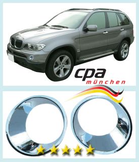 BMW X5 E53, Chrom   Nebelscheinwerfer Blenden