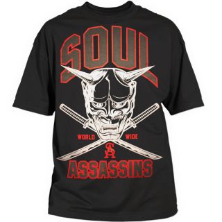 Soul Assassins   SA Worldwide Tee   Schwarz / Neu & OVP