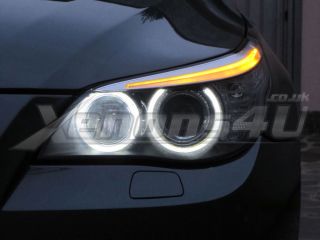 BMW E60 E61 LCI 540i 550i 528i 528xi 535i H8 LED Marker weiß Angel