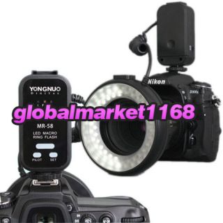 YONGNUO MR 58 58PCS LED Makro Ringe Ringblitz für Canon 550D 600D 5D