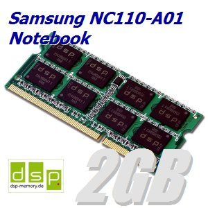 2GB Speichererweiterung für Samsung NC110 A01 Notebook 