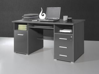 NEU* Computertisch Schreibtisch PC Tisch anthrazit Büro Arbeitstisch