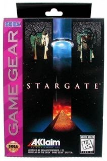 Game Gear   Stargate (US) (NEU & OVP)